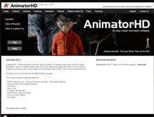 Tablet Screenshot of animatorhd.com